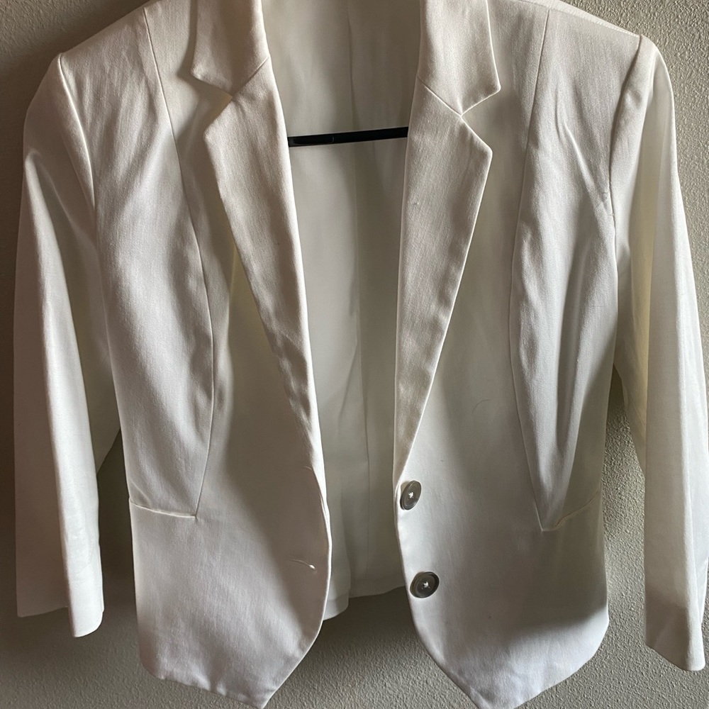 Express white blazer size 2